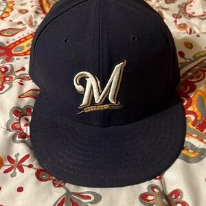New Era Milwaukee Brewers fitted size 7 1/2